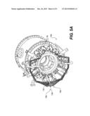 GAS FUEL TURBINE ENGINE FOR REDUCED OSCILLATIONS diagram and image