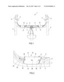 CABLE-GUIDE FOR BICYCLE HANDLEBARS AND HANDLEBARS PROVIDED WITH     CABLE-GUIDE diagram and image