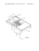 Cook Top with a Ventilation System and a Blower Mount Therefor diagram and image