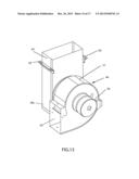 Cook Top with a Ventilation System and a Blower Mount Therefor diagram and image