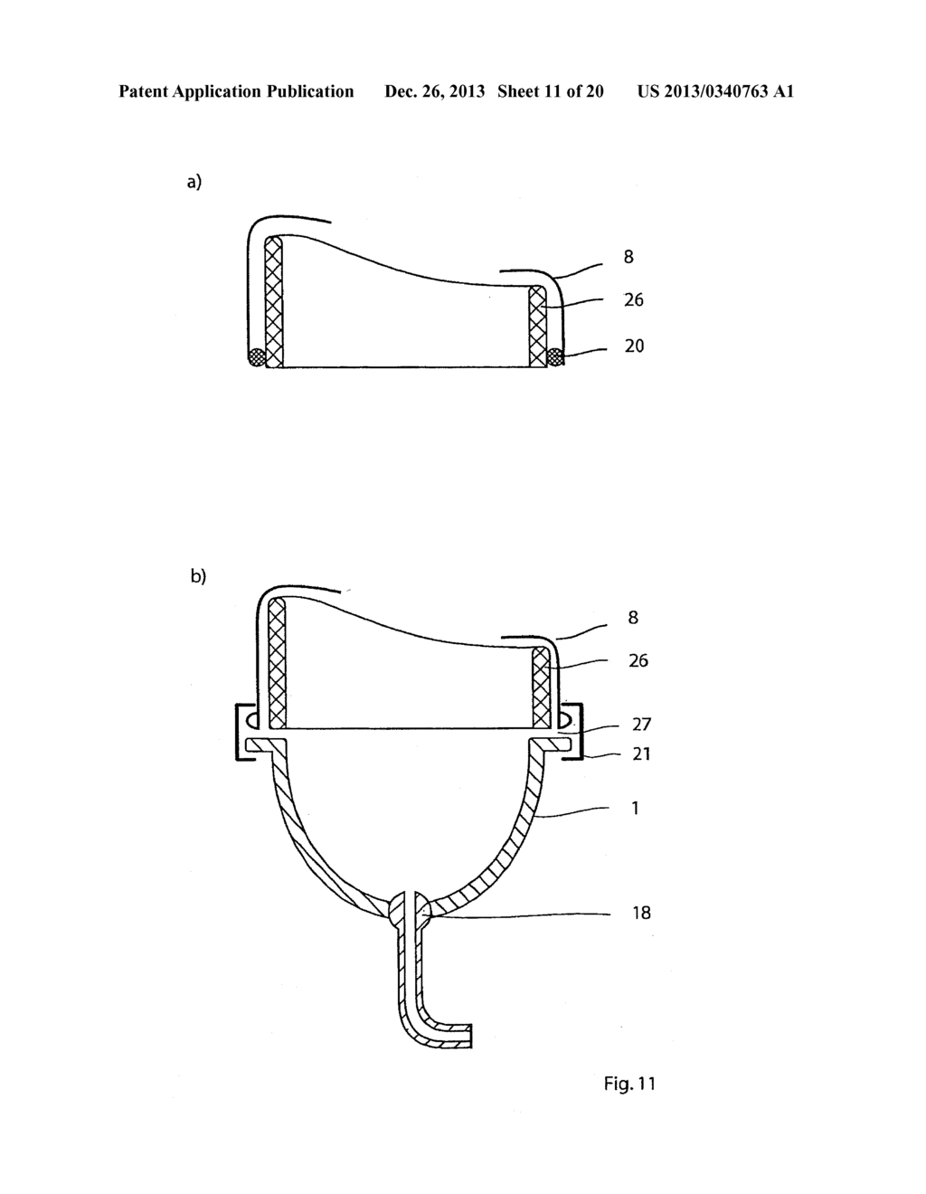 GEL FILLING FOR PATIENT INTERFACE AND METHOD FOR PRODUCING PATIENT     INTERFACE WITH A GEL FILLING - diagram, schematic, and image 12