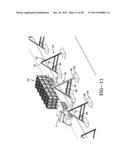 FOLDABLE SOLAR TRACKING SYSTEM, ASSEMBLY AND METHOD FOR ASSEMBLY, SHIPPING     AND INSTALLATION OF THE SAME diagram and image