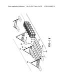 FOLDABLE SOLAR TRACKING SYSTEM, ASSEMBLY AND METHOD FOR ASSEMBLY, SHIPPING     AND INSTALLATION OF THE SAME diagram and image