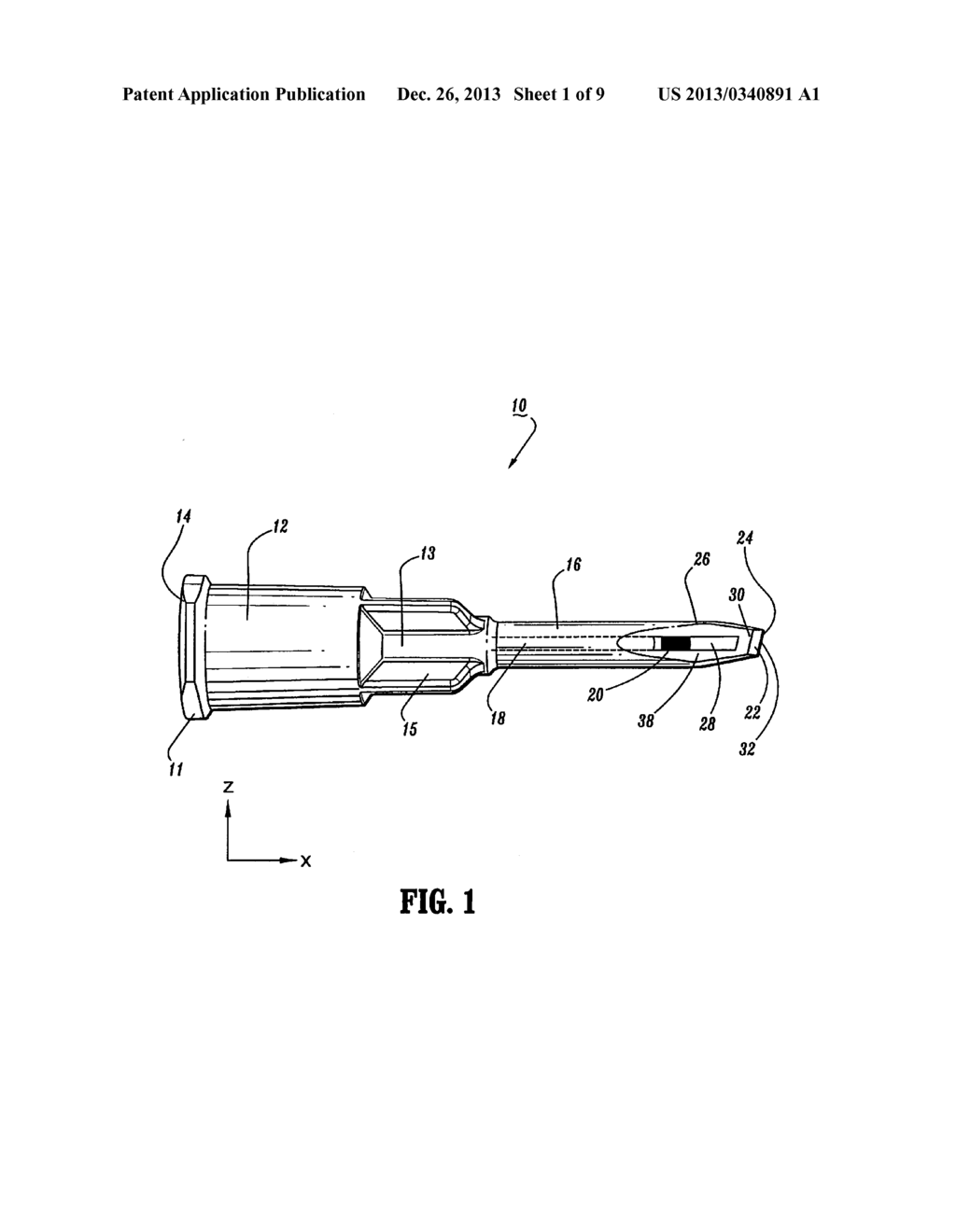 Blunt Tip Vial Access Cannula - diagram, schematic, and image 02