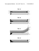 PROCESS FOR MANUFACTURING AN ARTICLE ENABLING A DECORATIVE FILM TO BE     FIXED TO A FINAL SUPPORT diagram and image