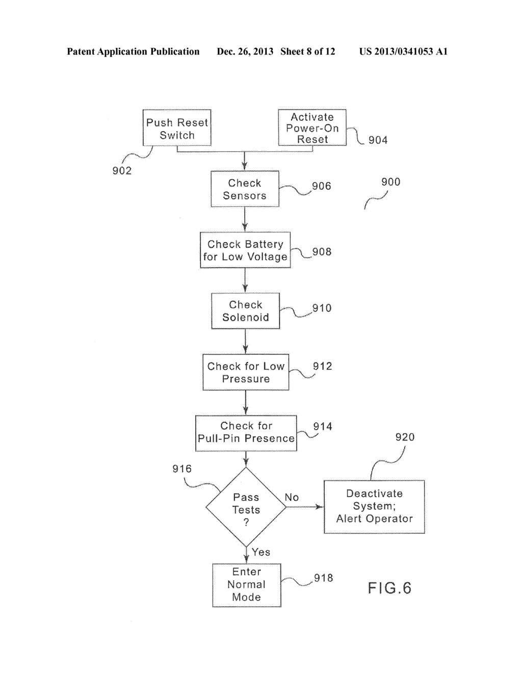 FIRE EXTINGUISHING SYSTEM AND DIAGNOSTIC METHODS - diagram, schematic, and image 09