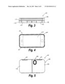 GAMING ACCESSORY FOR A PORTABLE ELECTRONIC DEVICE, GAMING SYSTEMS AND     METHODS diagram and image