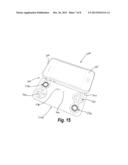 GAMING ACCESSORY FOR A PORTABLE ELECTRONIC DEVICE, GAMING SYSTEMS AND     METHODS diagram and image