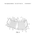 Adjustable Liner for Use in Deep Fryers of Different Widths diagram and image