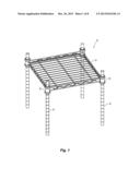 Shelf Connector and Shelving System Using Same diagram and image