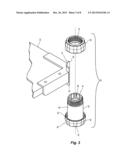 Shelf Connector and Shelving System Using Same diagram and image