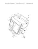 INSULATED CONTAINER WITH WORK SURFACE diagram and image