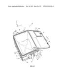 INSULATED CONTAINER WITH WORK SURFACE diagram and image