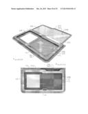 INSULATED CONTAINER WITH WORK SURFACE diagram and image