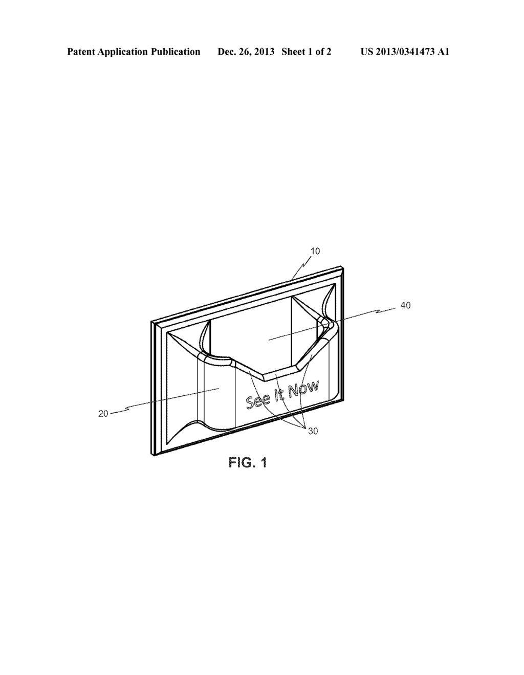 Eyewear Holding Device - diagram, schematic, and image 02