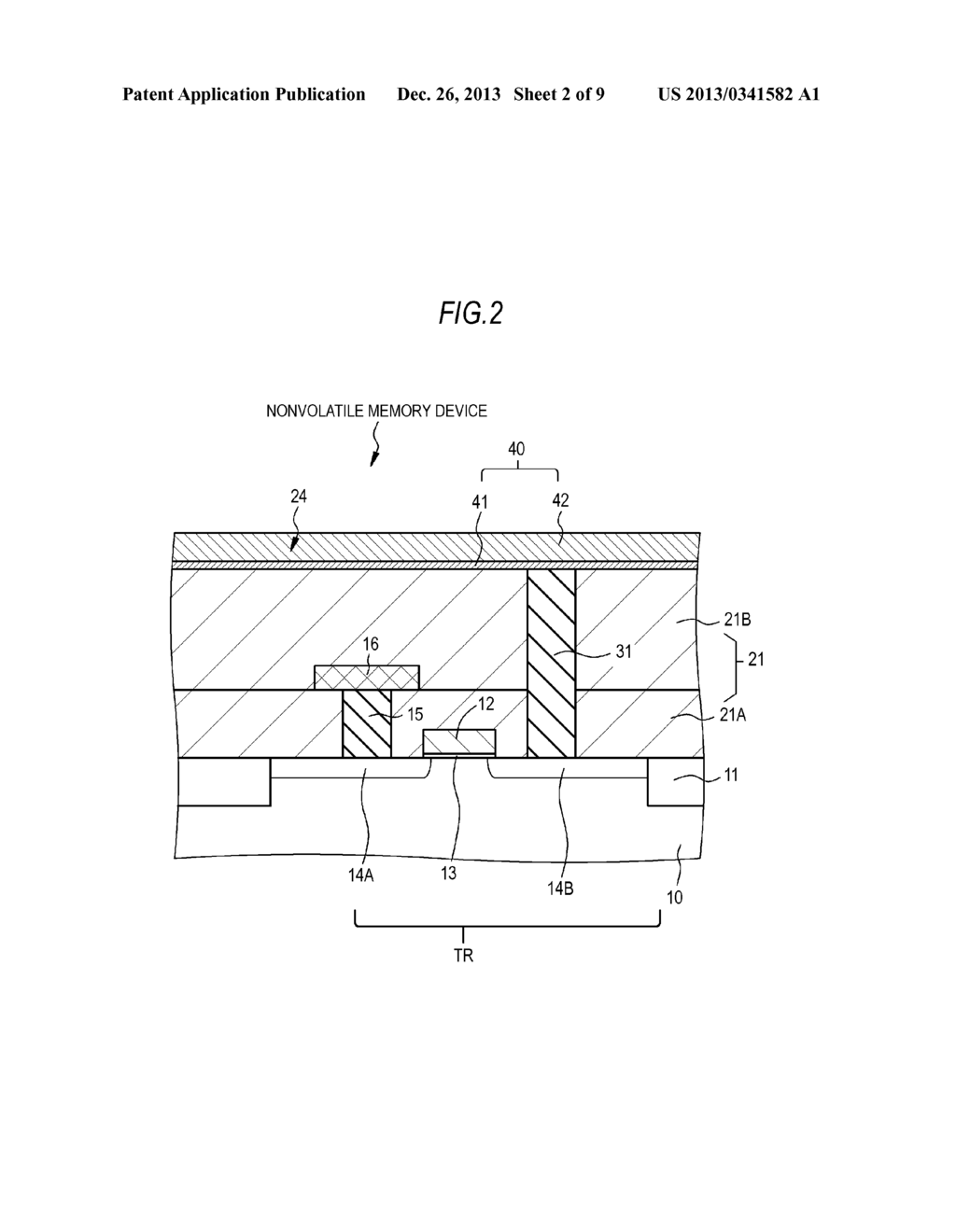 NONVOLATILE MEMORY DEVICE, NONVOLATILE MEMORY DEVICE GROUP, AND     MANUFACTURING METHOD THEREOF - diagram, schematic, and image 03