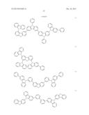 ORGANIC ELECTROLUMINESCENCE DEVICE, LIGHTING EQUIPMENT AND DISPLAY DEVICE diagram and image