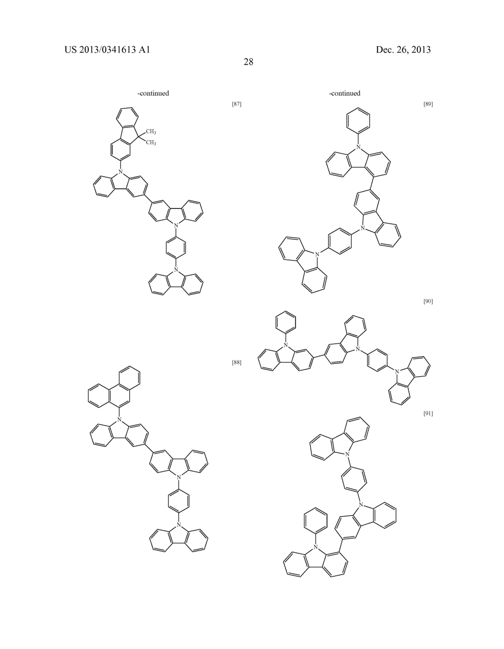 LIGHT EMITTING DEVICE MATERIAL AND LIGHT EMITTING DEVICE - diagram, schematic, and image 29