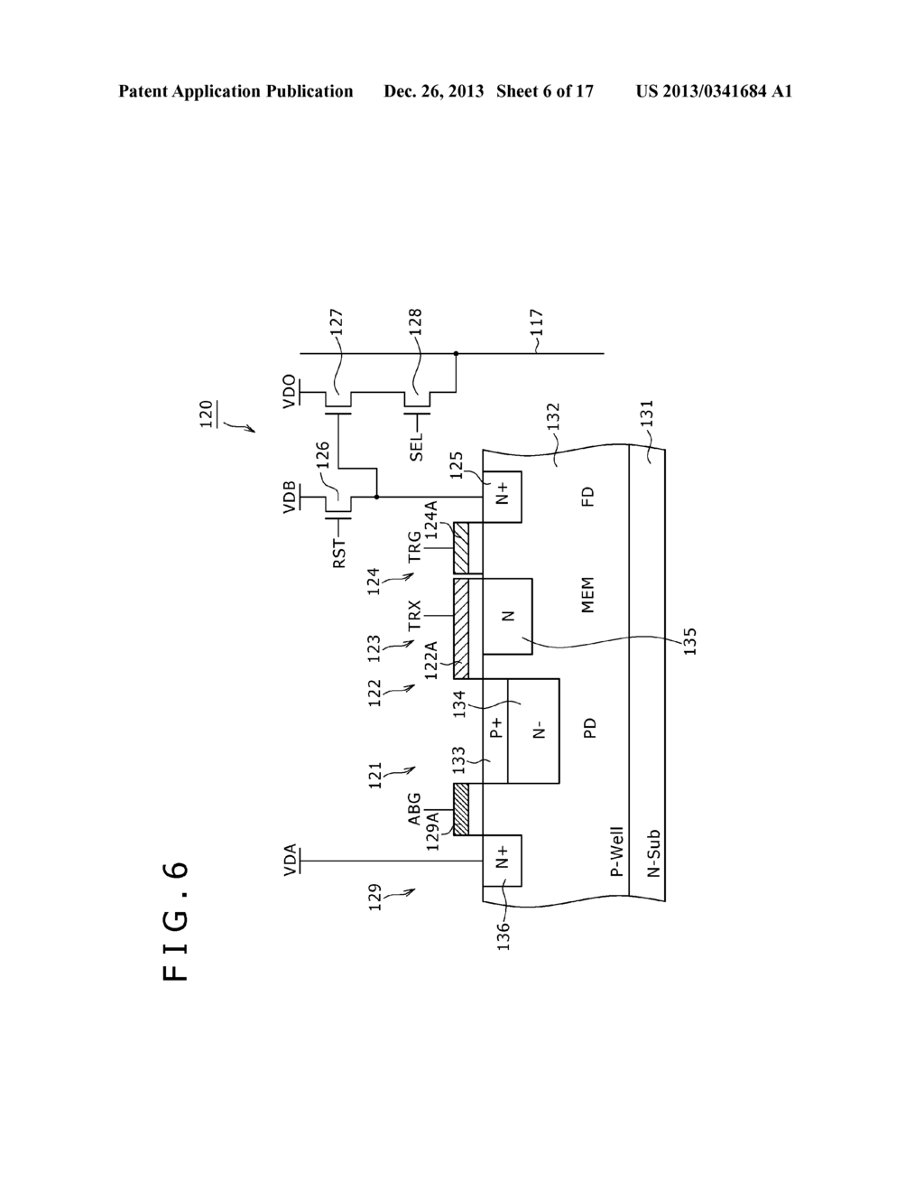 SOLID-STATE IMAGE PICKUP ELEMENT, METHOD OF MANUFACTURING THE SAME, AND     ELECTRONIC APPARATUS - diagram, schematic, and image 07