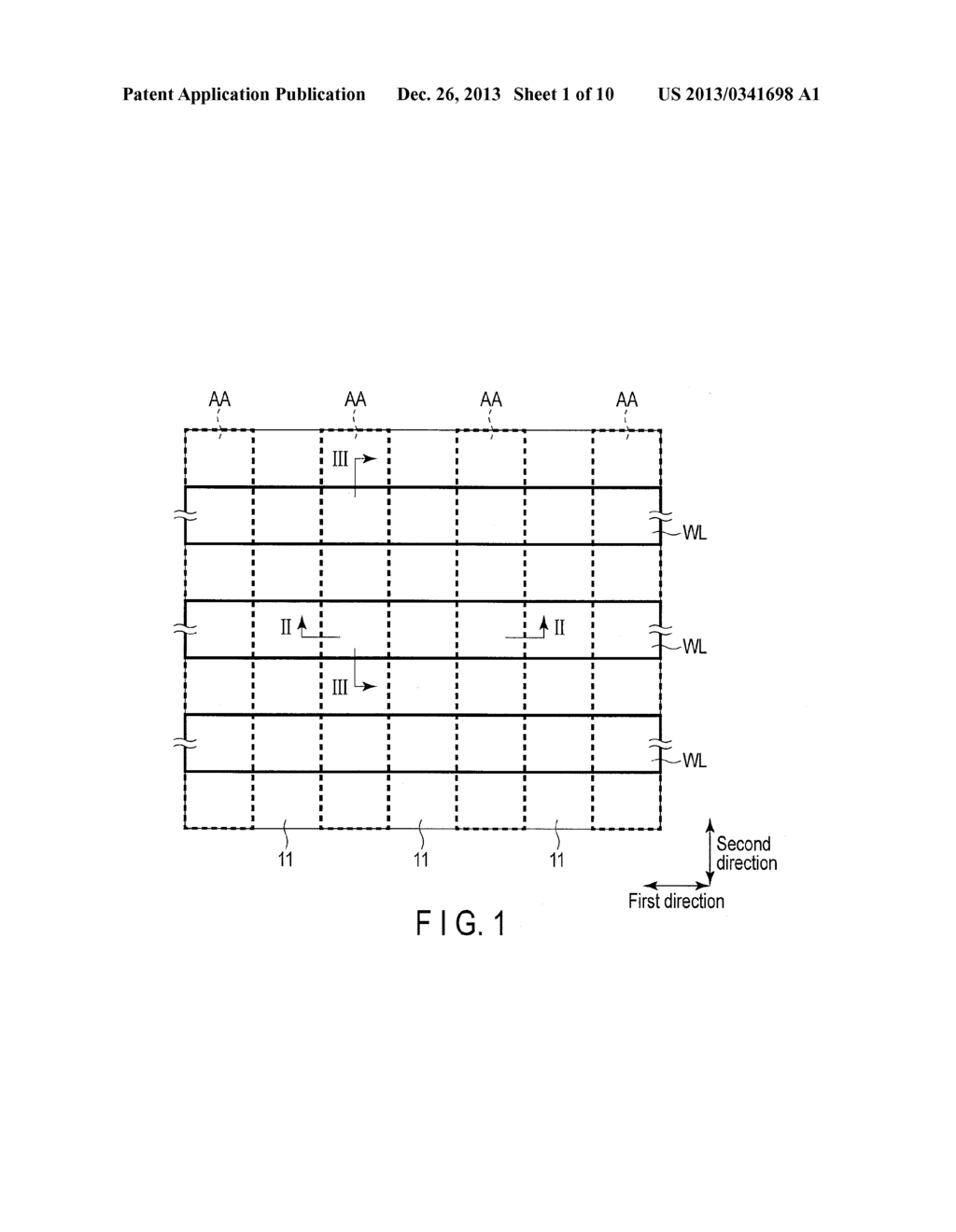 NONVOLATILE SEMICONDUCTOR MEMORY DEVICE AND METHOD OF MANUFACTURING - diagram, schematic, and image 02