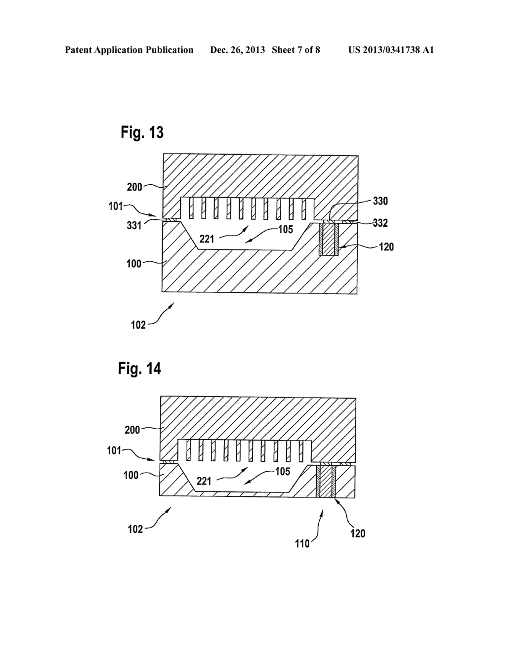 METHOD FOR MANUFACTURING A COMPONENT HAVING AN ELECTRICAL     THROUGH-CONNECTION - diagram, schematic, and image 08