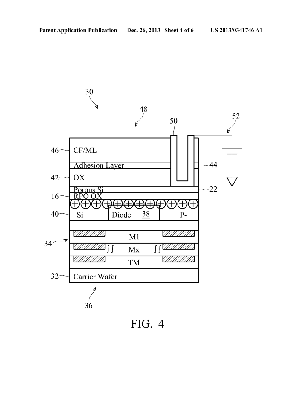 Porous Si As CMOS Image Sensor ARC Layer - diagram, schematic, and image 05