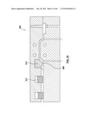 MOLDING SYSTEM HAVING A RESIDUE CLEANING FEATURE AND AN ADJUSTABLE MOLD     SHUT HEIGHT diagram and image