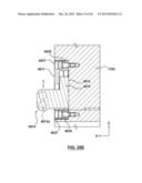 MOLDING SYSTEM HAVING A RESIDUE CLEANING FEATURE AND AN ADJUSTABLE MOLD     SHUT HEIGHT diagram and image