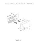 PRINTER WITH RE-POSITIONABLE PAPER OUTPUT TRAY diagram and image