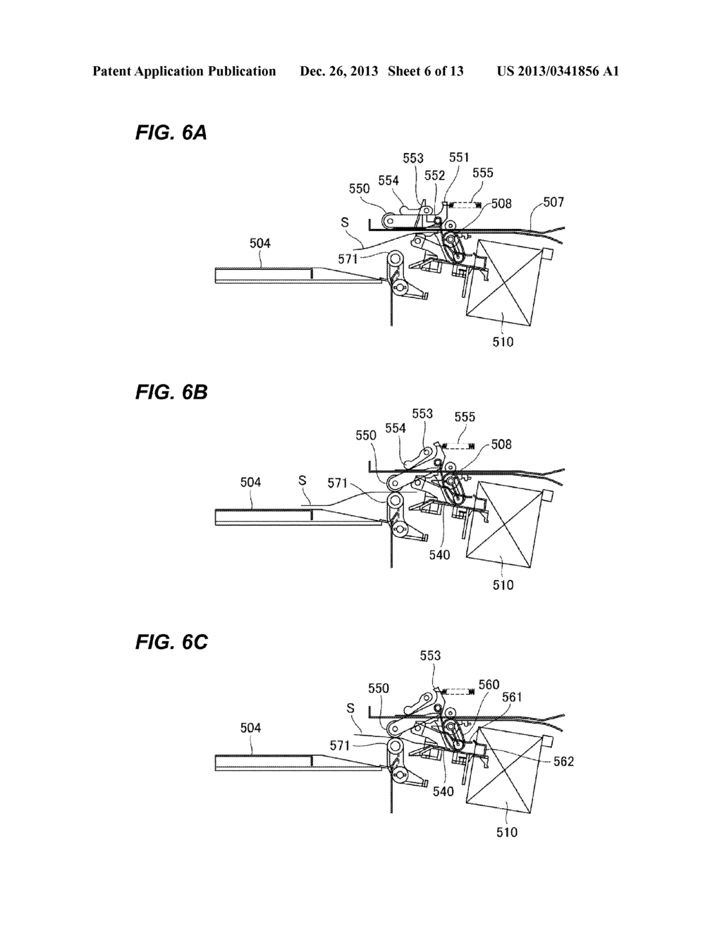 SHEET STACKING APPARATUS AND SHEET PROCESSING APPARATUS AS WELL AS IMAGE     FORMING APPARATUS - diagram, schematic, and image 07