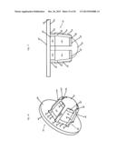 CASTOR ASSEMBLY FOR A MODULAR DOLLY diagram and image