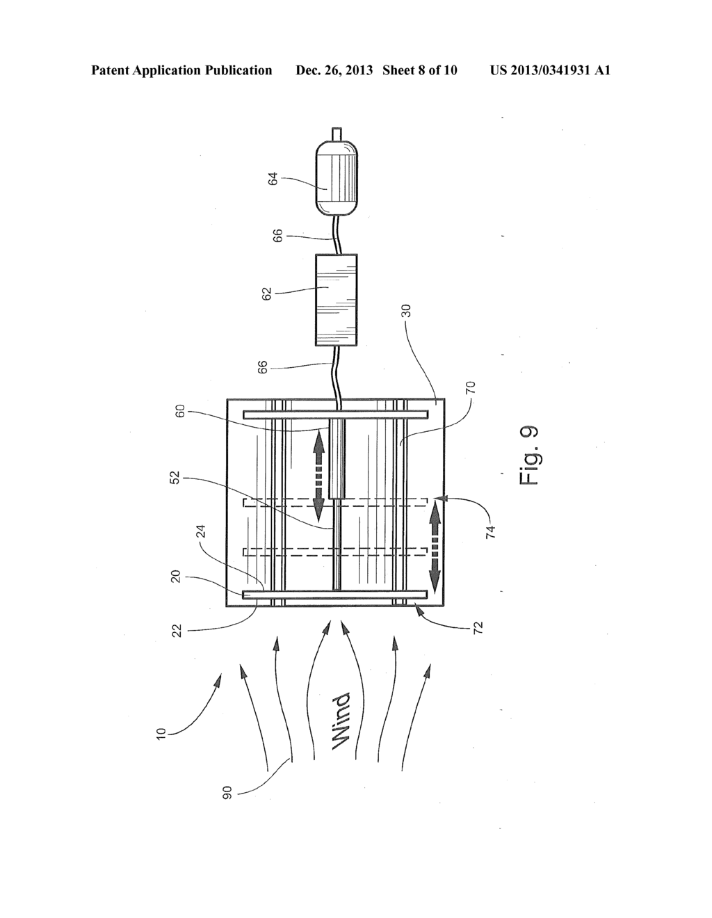 POWER GENERATOR UTILIZING INTERMITTENT FLUID FLOW - diagram, schematic, and image 09