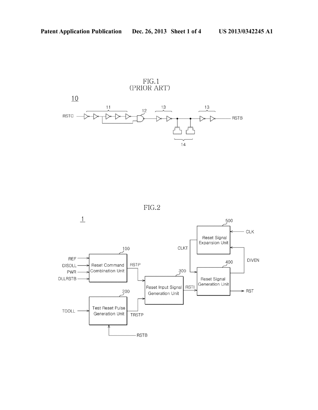 RESET SIGNAL GENERATION APPARATUS - diagram, schematic, and image 02