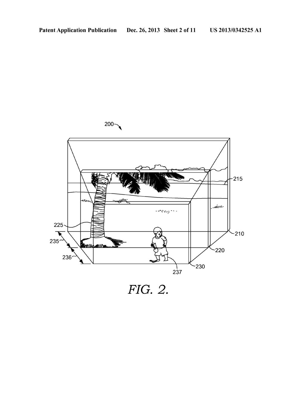 FOCUS GUIDANCE WITHIN A THREE-DIMENSIONAL INTERFACE - diagram, schematic, and image 03