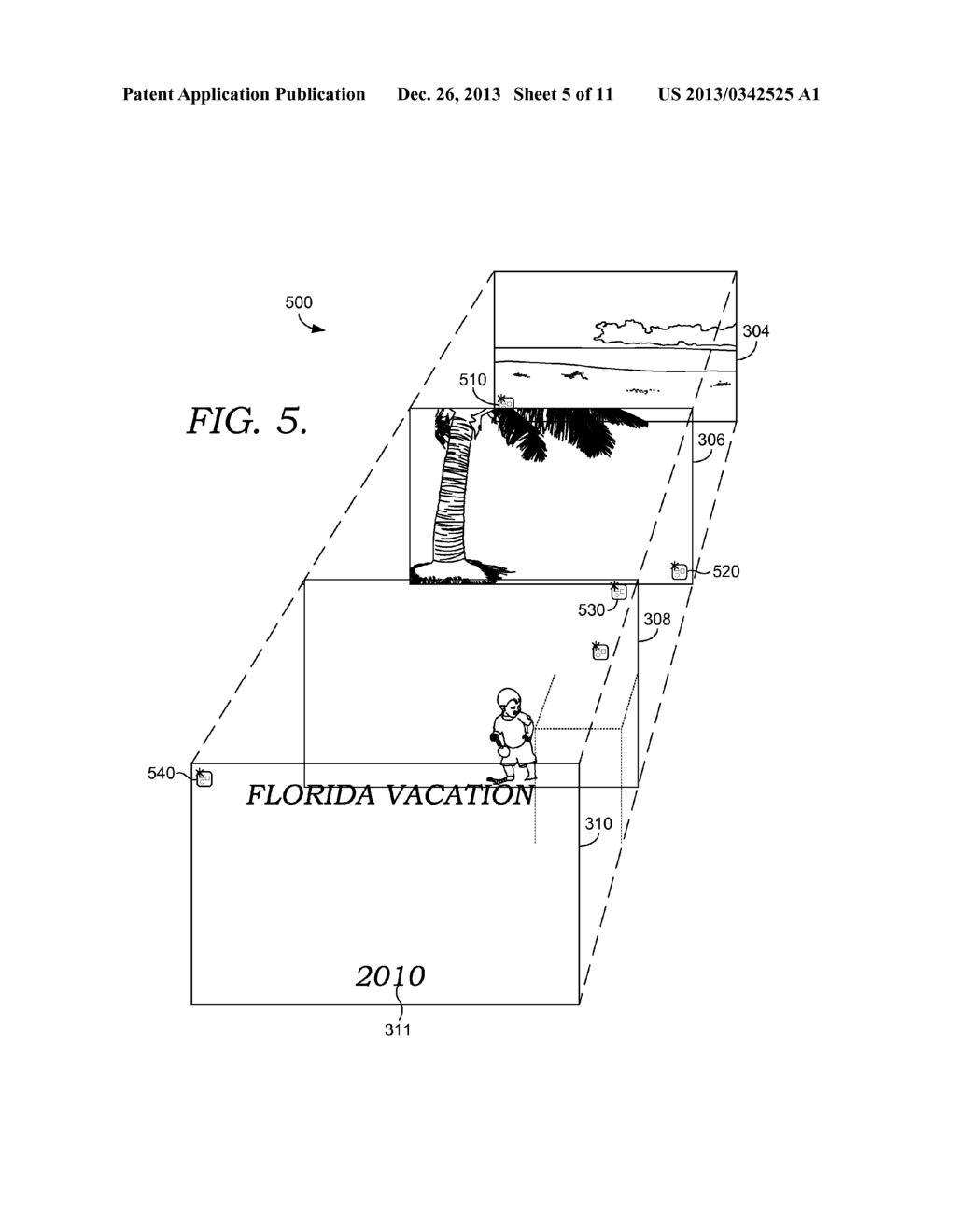 FOCUS GUIDANCE WITHIN A THREE-DIMENSIONAL INTERFACE - diagram, schematic, and image 06