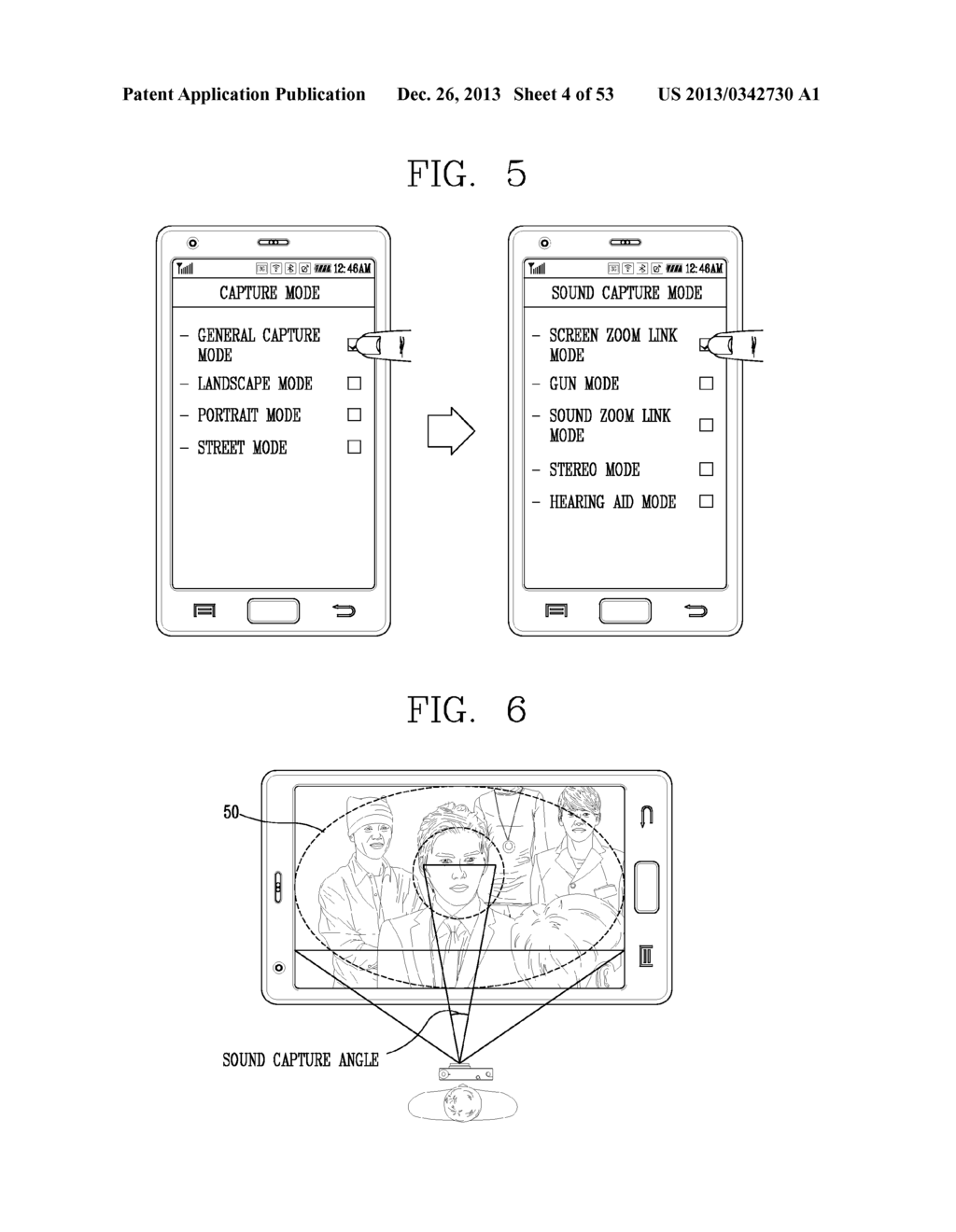 MOBILE TERMINAL AND AUDIO ZOOMING METHOD THEREOF - diagram, schematic, and image 05