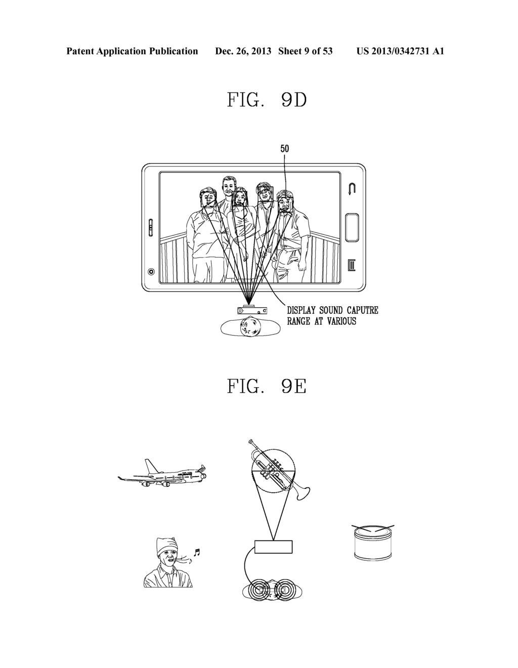 MOBILE TERMINAL AND AUDIO ZOOMING METHOD THEREOF - diagram, schematic, and image 10