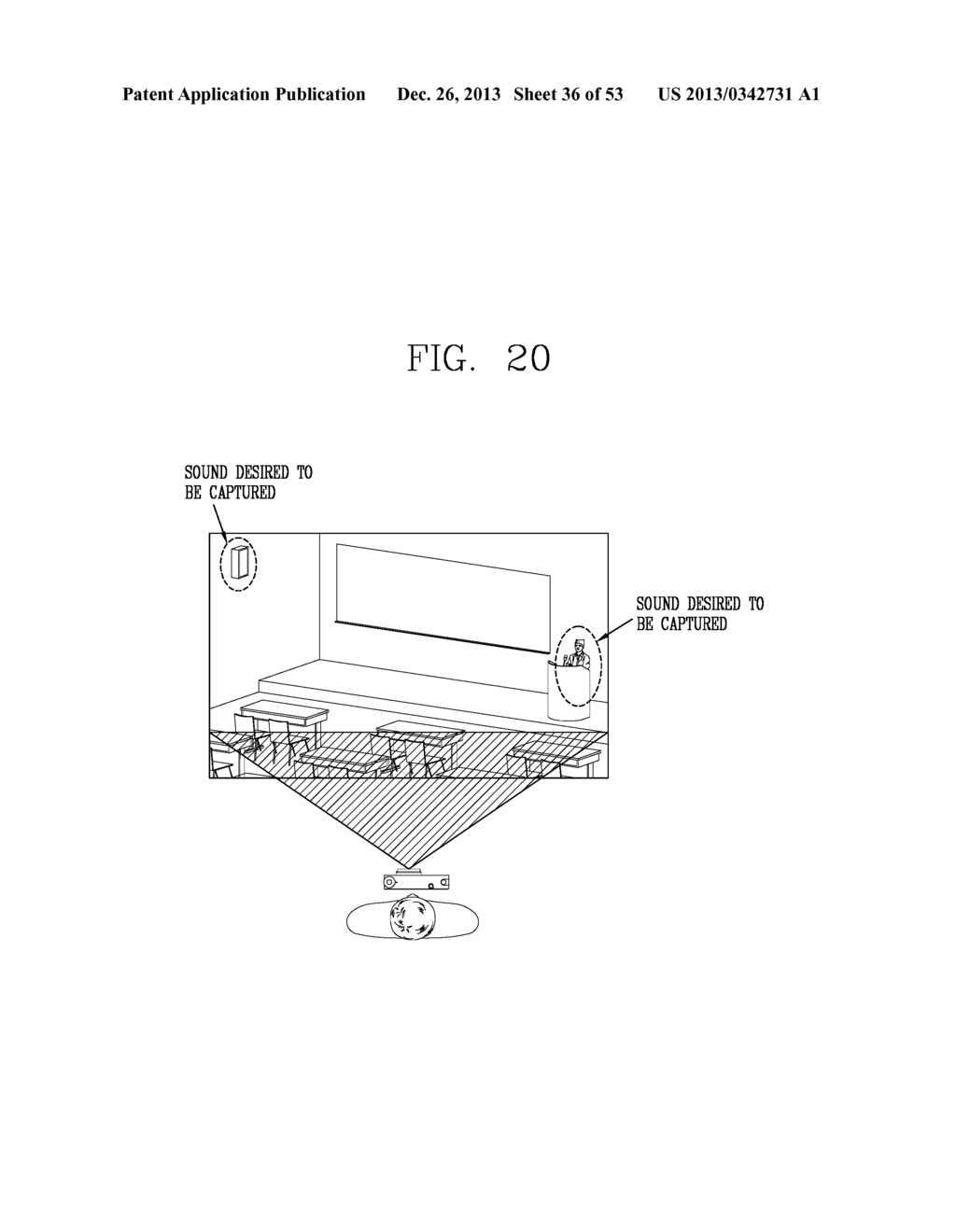 MOBILE TERMINAL AND AUDIO ZOOMING METHOD THEREOF - diagram, schematic, and image 37