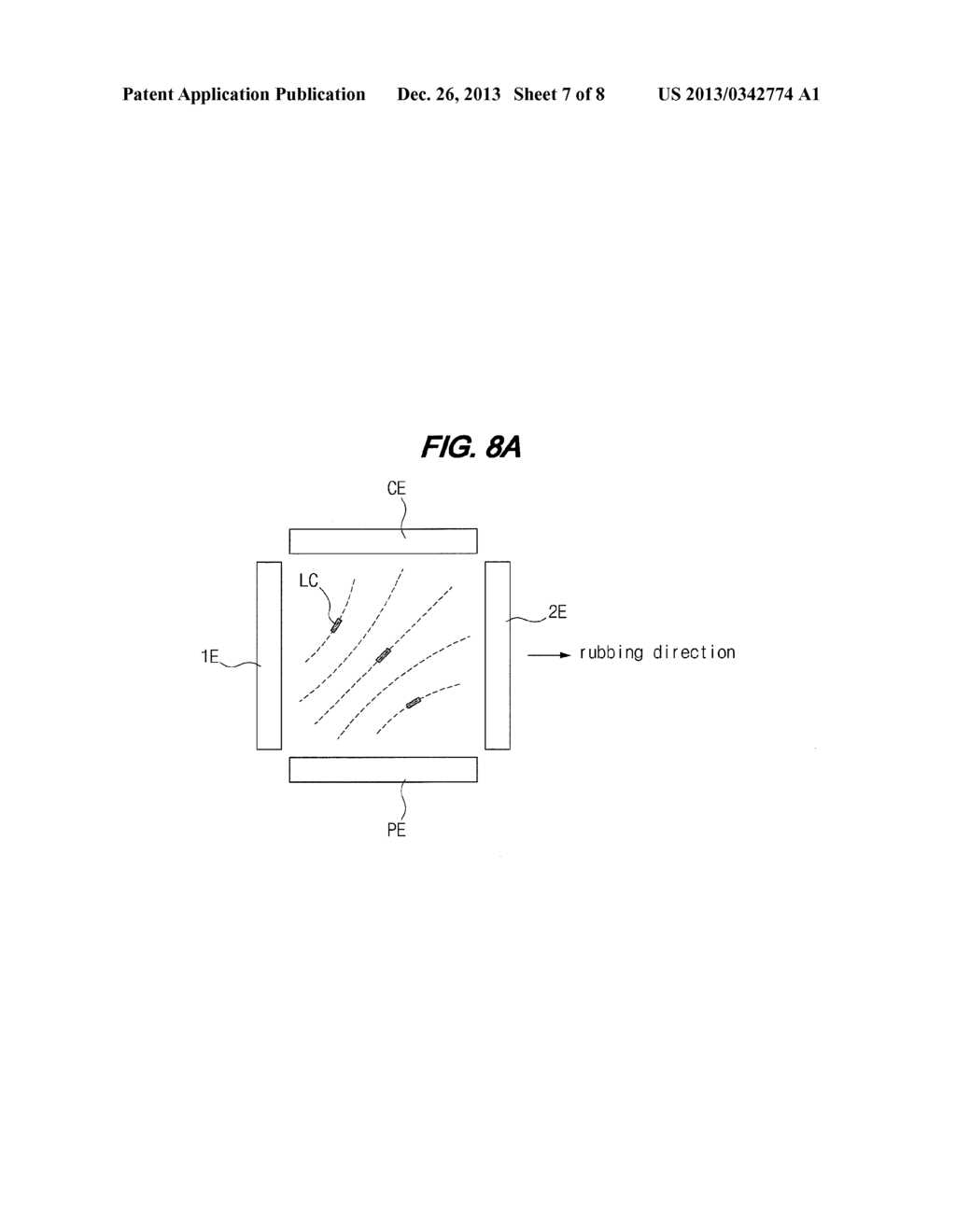 Array Substrate for In-Plane Switching Mode Liquid Crystal Display Device     and Method of Driving Display Device Having the Same - diagram, schematic, and image 08