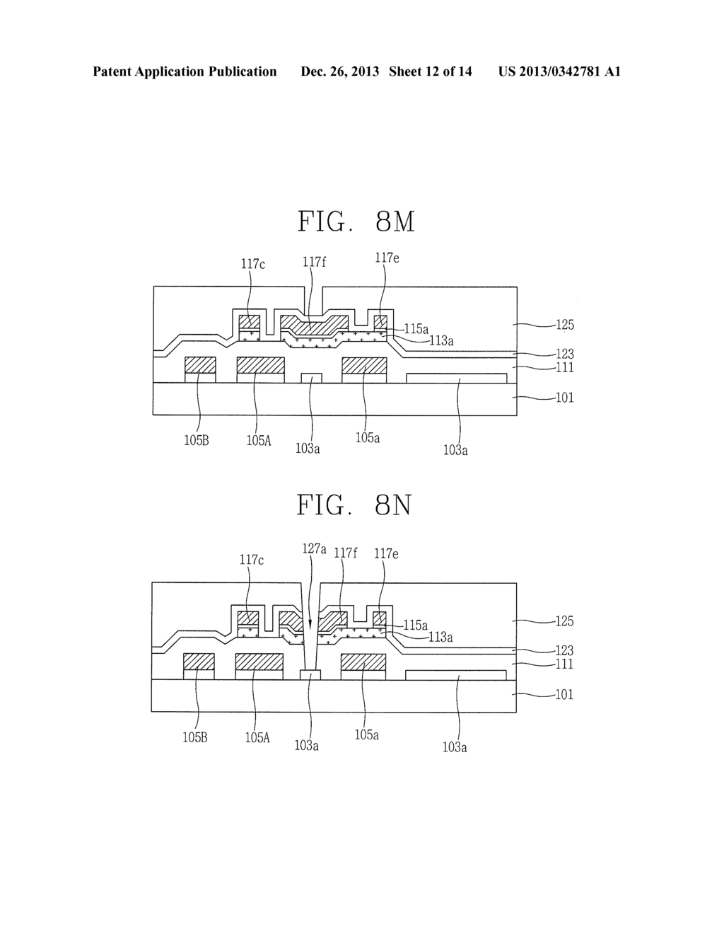 LIQUID CRYSTAL DISPLAY DEVICE AND METHOD FOR FABRICATING THE SAME - diagram, schematic, and image 13