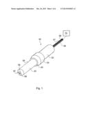 MARKING OR SCANNING APPARATUS WITH A MEASURING DEVICE FOR MEASURING THE     SPEED OF AN OBJECT AND A METHOD OF MEASURING THE SPEED OF AN OBJECT WITH     SUCH A MARKING OR SCANNING APPARATUS diagram and image