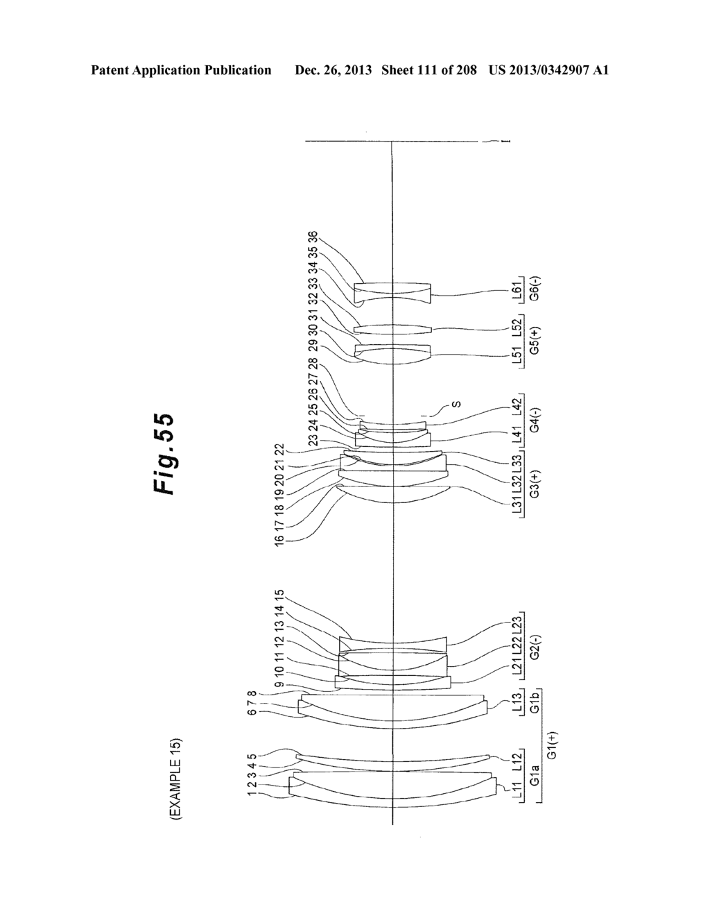 LENS SYSTEM, OPTICAL APPARATUS AND MANUFACTURING METHOD - diagram, schematic, and image 112