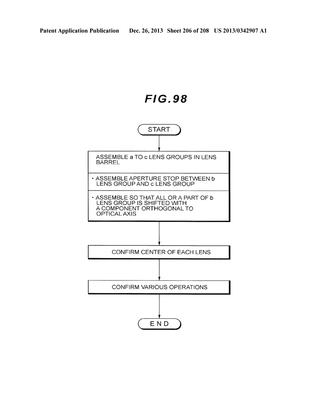 LENS SYSTEM, OPTICAL APPARATUS AND MANUFACTURING METHOD - diagram, schematic, and image 207