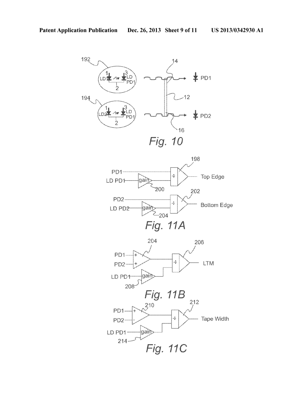 Lateral Tape Motion Detector - diagram, schematic, and image 10