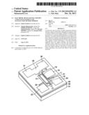 ELECTRONIC DEVICE HAVING VARIABLE CAPACITANCE ELEMENT AND MANUFACTURE     METHOD THEREOF diagram and image