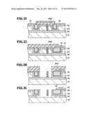 ELECTRONIC DEVICE HAVING VARIABLE CAPACITANCE ELEMENT AND MANUFACTURE     METHOD THEREOF diagram and image