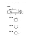 ELECTRONIC DEVICE HAVING VARIABLE CAPACITANCE ELEMENT AND MANUFACTURE     METHOD THEREOF diagram and image