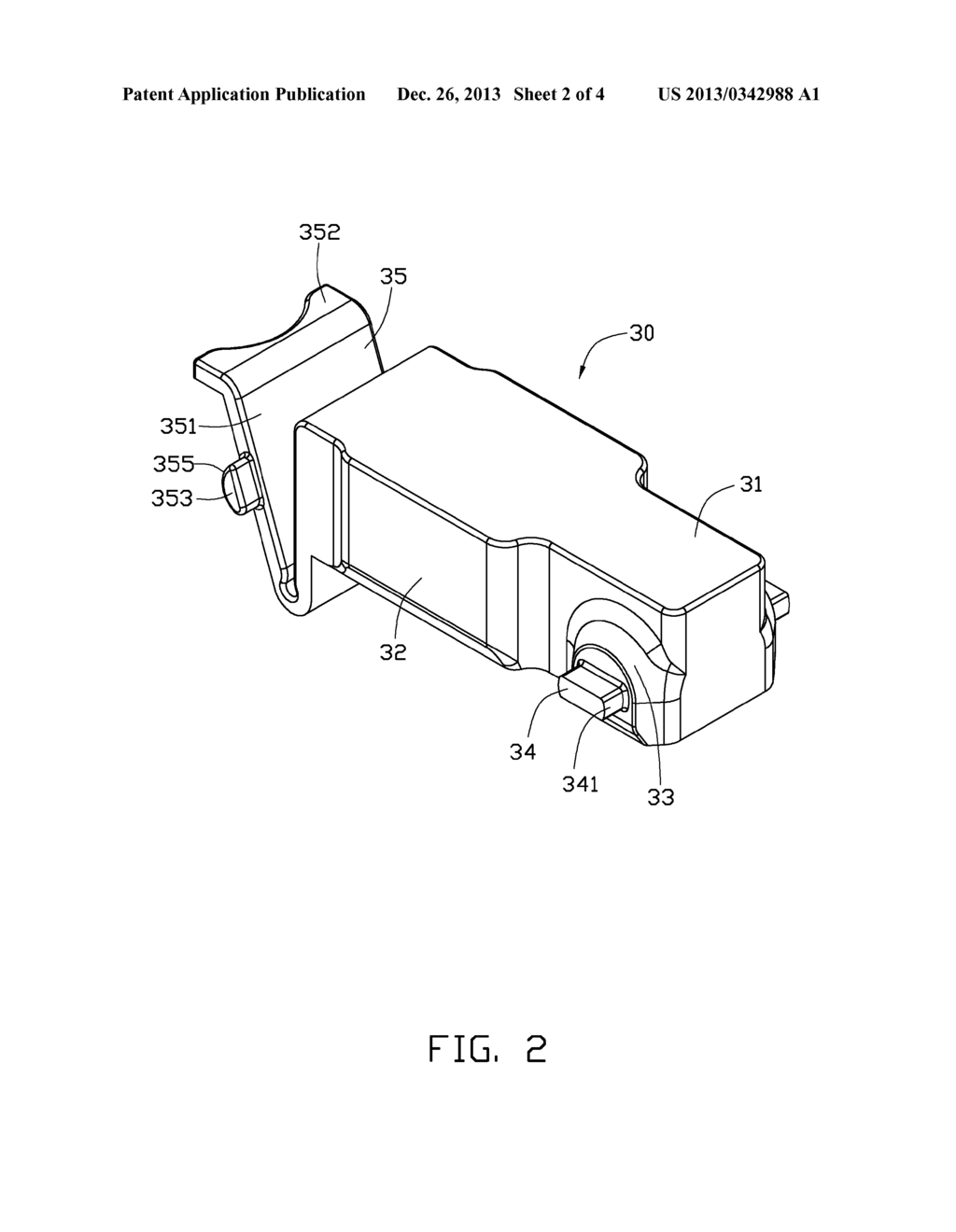 FASTENING DEVICE FOR HARD DISK DRIVE - diagram, schematic, and image 03