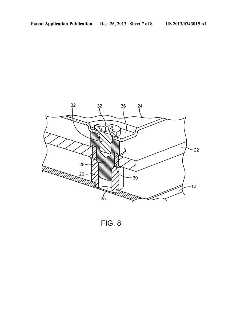 Electronic Devices With Printed Circuit Boards Having Padded Openings - diagram, schematic, and image 08