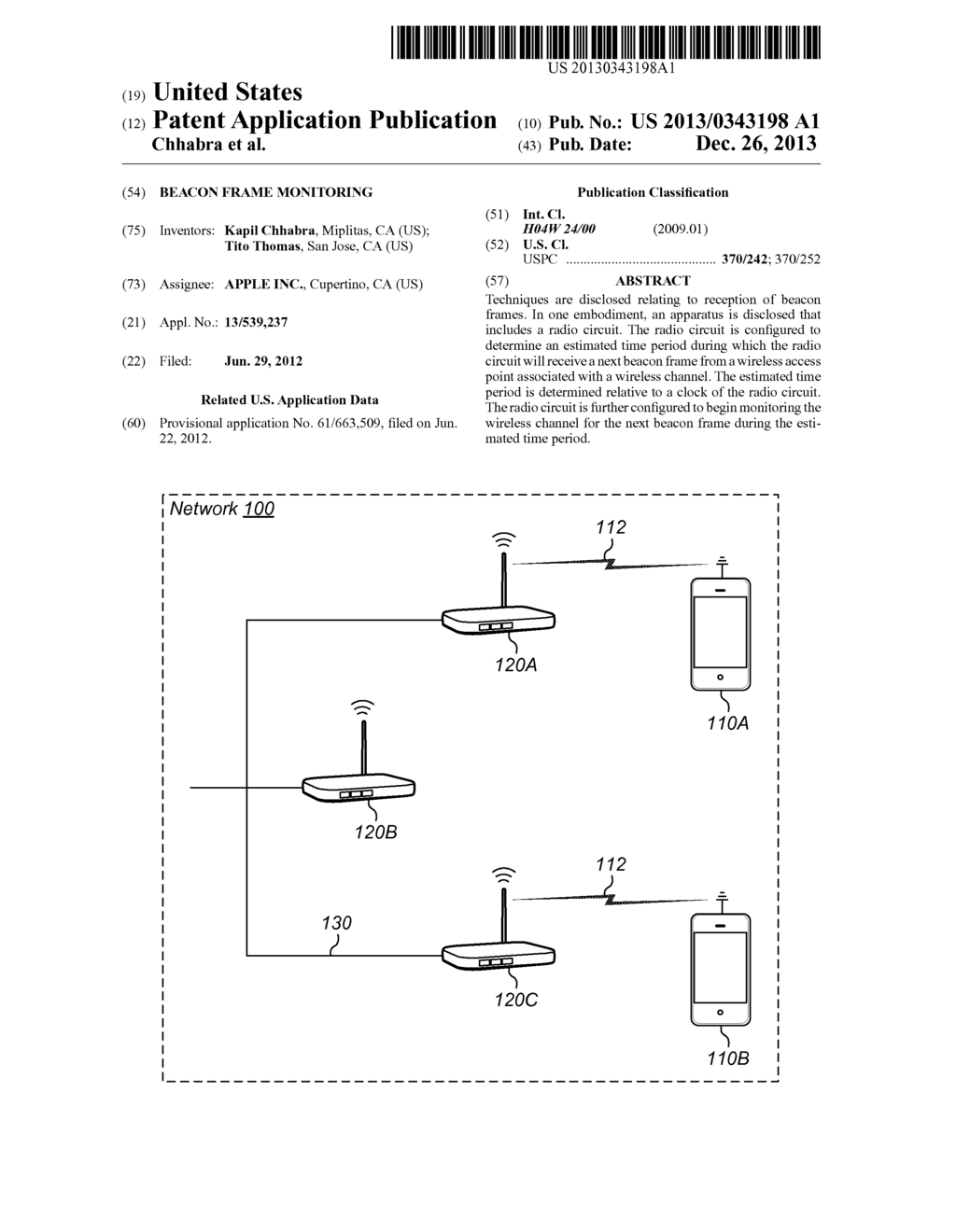 BEACON FRAME MONITORING - diagram, schematic, and image 01